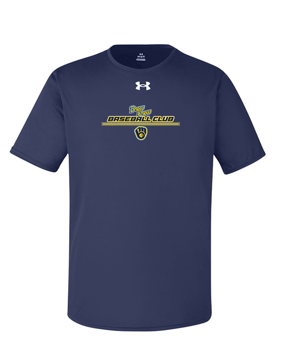 Brew Crew Baseball Club Baseball Split - Under Armour Mens Team Tech T-Shirt