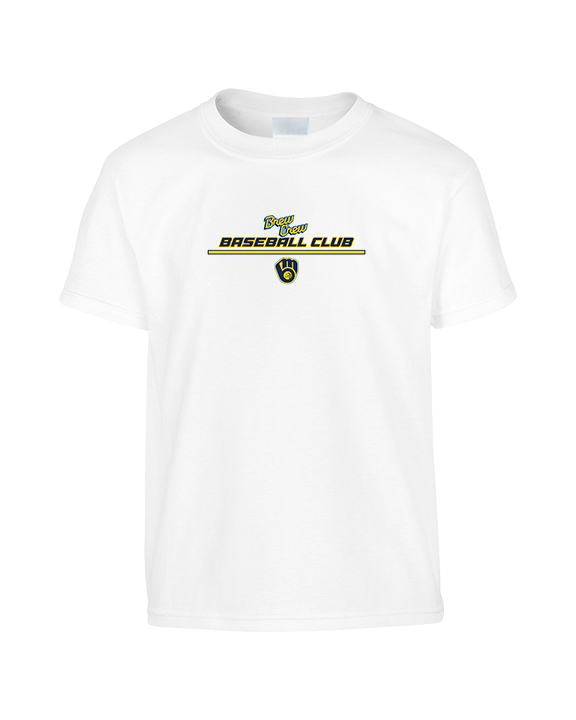 Brew Crew Baseball Club Baseball Split - Youth Shirt