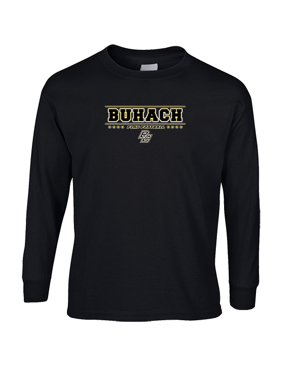 Buhach Colony HS Girls Flag Football Border - Cotton Longsleeve