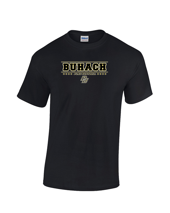 Buhach Colony HS Girls Flag Football Border - Cotton T-Shirt