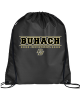 Buhach Colony HS Girls Flag Football Border - Drawstring Bag