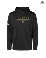 Buhach Colony HS Girls Flag Football Border - Mens Adidas Hoodie
