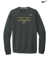 Buhach Colony HS Girls Flag Football Border - Mens Nike Crewneck