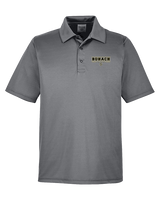 Buhach Colony HS Girls Flag Football Border - Mens Polo