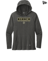 Buhach Colony HS Girls Flag Football Border - New Era Tri-Blend Hoodie