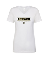 Buhach Colony HS Girls Flag Football Border - Womens Vneck