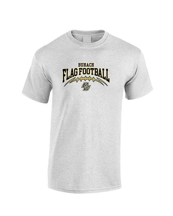 Buhach Colony HS Girls Flag Football Football - Cotton T-Shirt