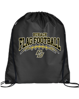 Buhach Colony HS Girls Flag Football Football - Drawstring Bag