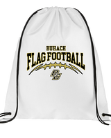 Buhach Colony HS Girls Flag Football Football - Drawstring Bag
