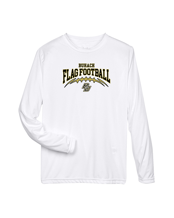 Buhach Colony HS Girls Flag Football Football - Performance Longsleeve