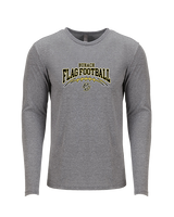 Buhach Colony HS Girls Flag Football Football - Tri-Blend Long Sleeve