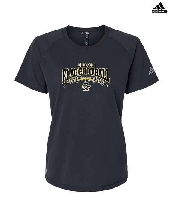Buhach Colony HS Girls Flag Football Football - Womens Adidas Performance Shirt