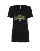 Buhach Colony HS Girls Flag Football Football - Womens Vneck