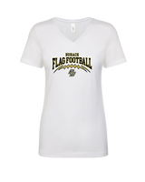 Buhach Colony HS Girls Flag Football Football - Womens Vneck