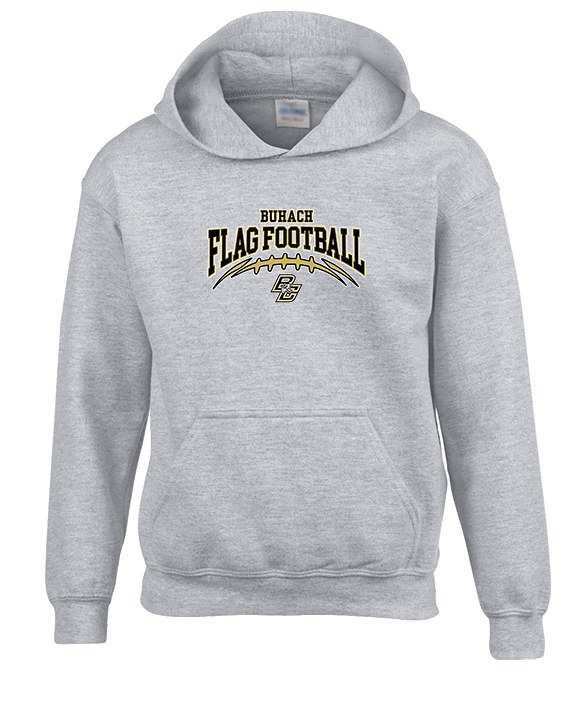 Buhach Colony HS Girls Flag Football Football - Youth Hoodie
