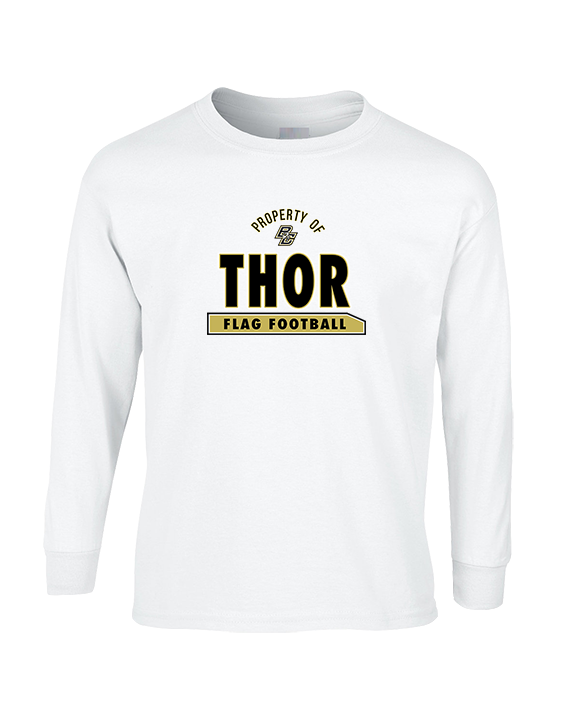 Buhach Colony HS Girls Flag Football Property - Cotton Longsleeve