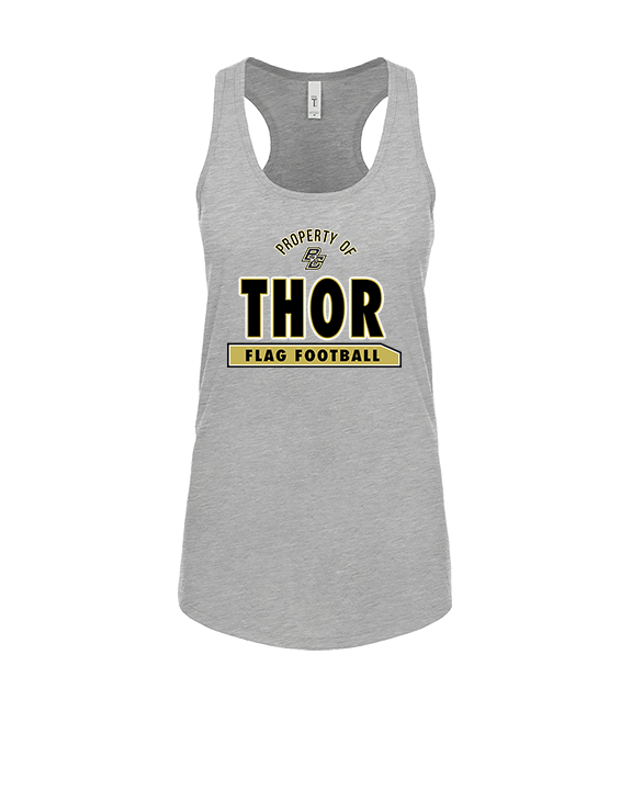 Buhach Colony HS Girls Flag Football Property - Womens Tank Top