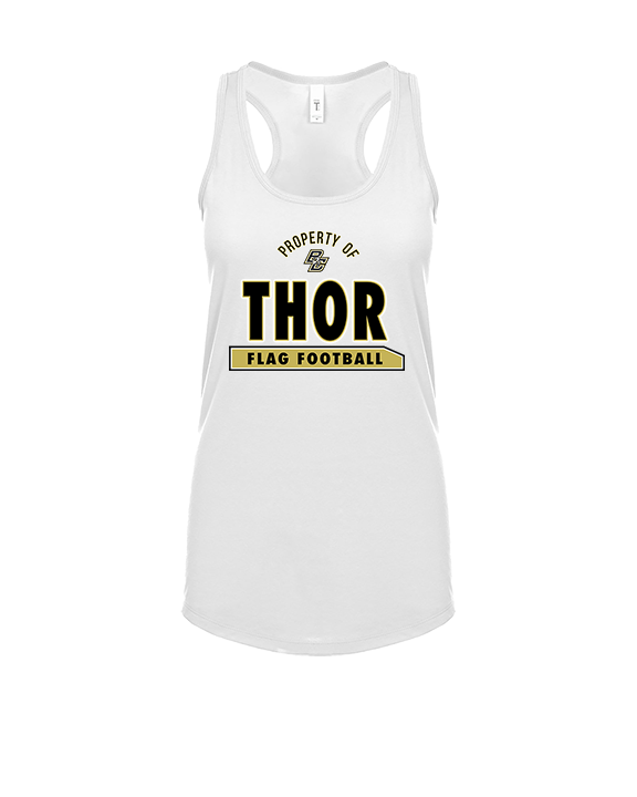 Buhach Colony HS Girls Flag Football Property - Womens Tank Top