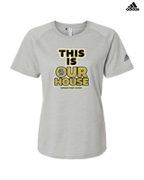 Buhach Colony HS Girls Flag Football TIOH - Womens Adidas Performance Shirt