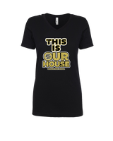 Buhach Colony HS Girls Flag Football TIOH - Womens Vneck