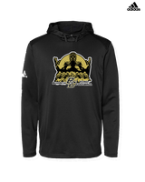 Buhach Colony HS Girls Flag Football Unleashed - Mens Adidas Hoodie
