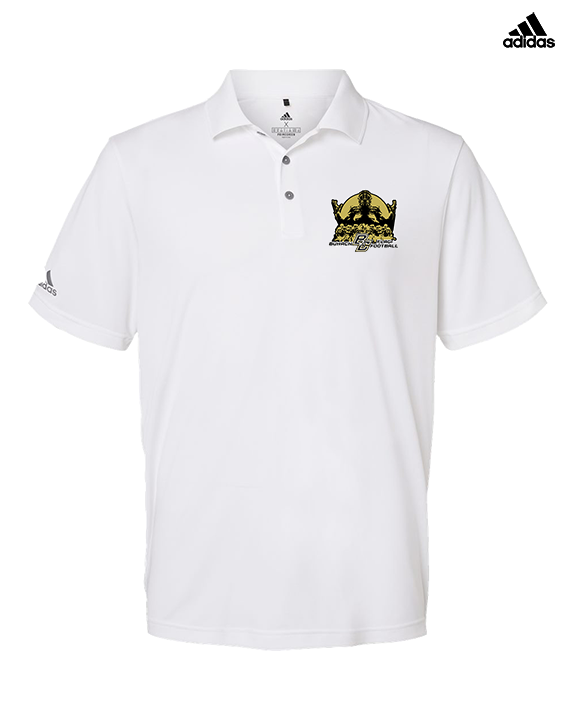Buhach Colony HS Girls Flag Football Unleashed - Mens Adidas Polo