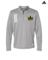Buhach Colony HS Girls Flag Football Unleashed - Mens Adidas Quarter Zip