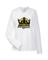 Buhach Colony HS Girls Flag Football Unleashed - Womens Performance Longsleeve