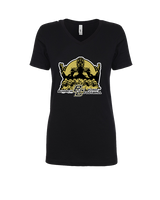 Buhach Colony HS Girls Flag Football Unleashed - Womens Vneck