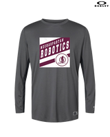 Burnt Hills Ballston Lake HS Robotics Square - Mens Oakley Longsleeve
