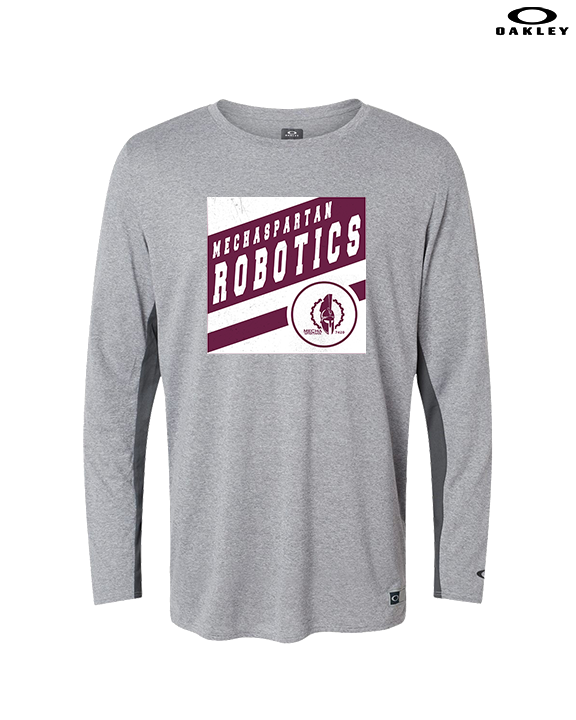 Burnt Hills Ballston Lake HS Robotics Square - Mens Oakley Longsleeve