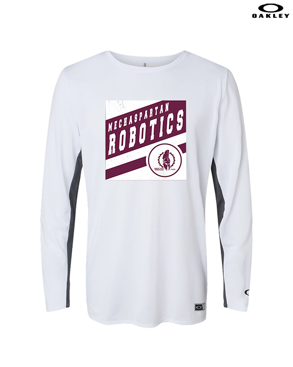 Burnt Hills Ballston Lake HS Robotics Square - Mens Oakley Longsleeve