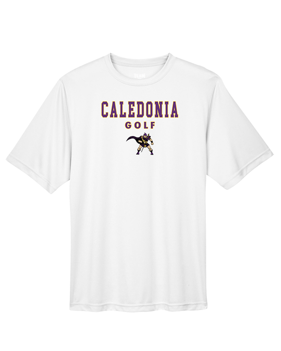 Caledonia HS Boys Golf Block - Performance Shirt