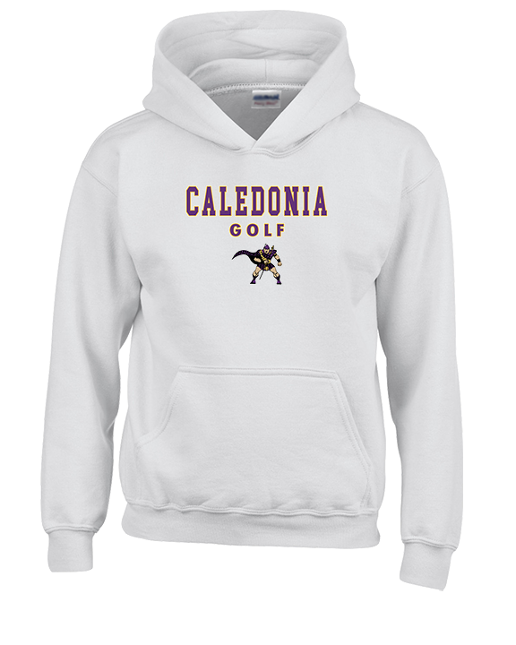 Caledonia HS Boys Golf Block - Unisex Hoodie
