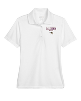 Caledonia HS Boys Golf Block - Womens Polo