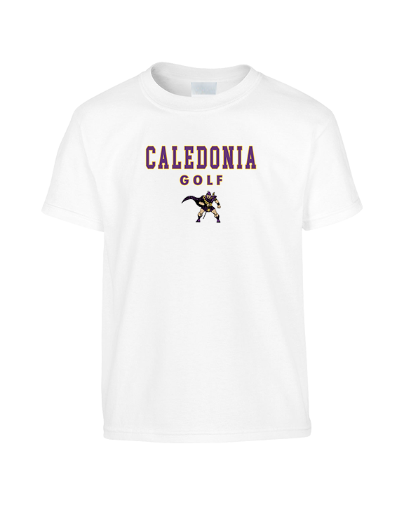 Caledonia HS Boys Golf Block - Youth Shirt