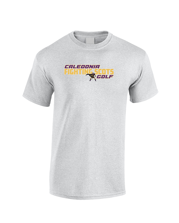 Caledonia HS Boys Golf Bold - Cotton T-Shirt