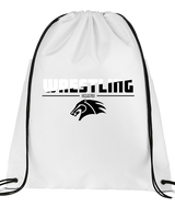 Campus HS Boys Wrestling Cut - Drawstring Bag