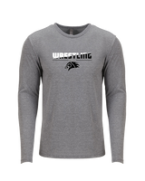 Campus HS Boys Wrestling Cut - Tri-Blend Long Sleeve
