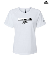 Campus HS Boys Wrestling Cut - Womens Adidas Performance Shirt