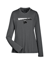 Campus HS Boys Wrestling Cut - Womens Performance Longsleeve