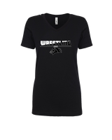 Campus HS Boys Wrestling Cut - Womens Vneck