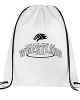 Campus HS Boys Wrestling Leave It - Drawstring Bag