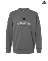 Campus HS Boys Wrestling Leave It - Mens Adidas Crewneck