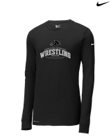 Campus HS Boys Wrestling Leave It - Mens Nike Longsleeve