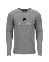 Campus HS Boys Wrestling Leave It - Tri-Blend Long Sleeve