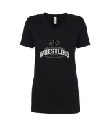 Campus HS Boys Wrestling Leave It - Womens Vneck