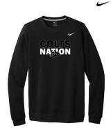 Campus HS Boys Wrestling Nation - Mens Nike Crewneck