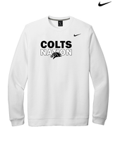 Campus HS Boys Wrestling Nation - Mens Nike Crewneck