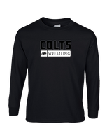 Campus HS Boys Wrestling Pennant - Cotton Longsleeve